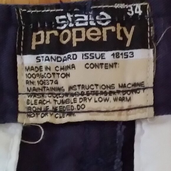 State Property Cargo Pants, Size - 34 - Picture 2 of 4